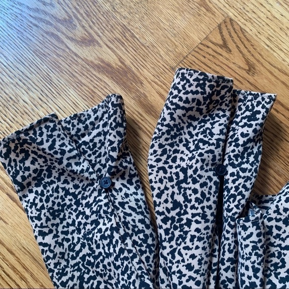 H by Halston Leopard Twisted Neck Dress - Picture 5 of 8